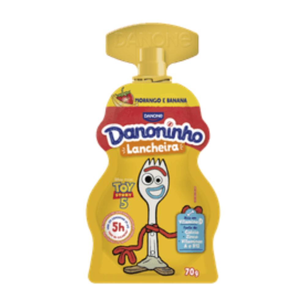 Iogurte Danoninho Morango Banana 70g